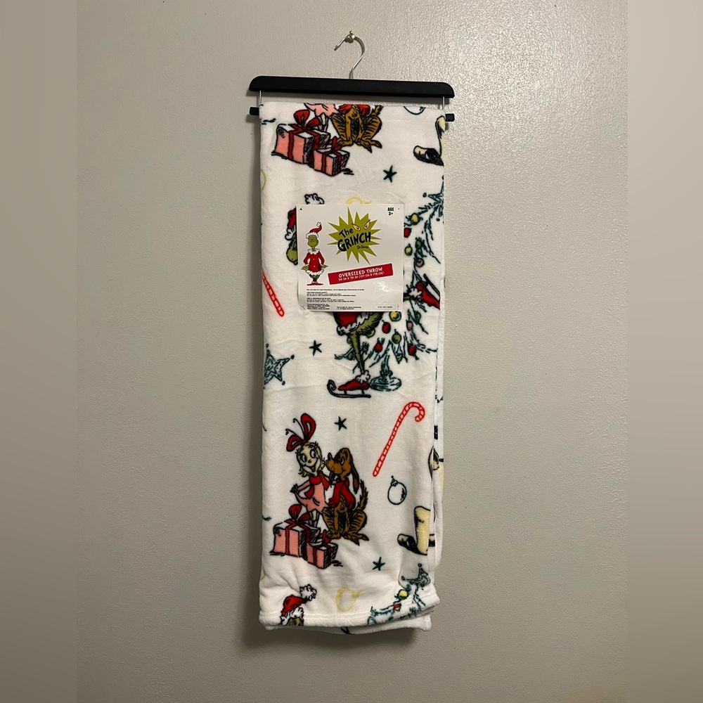 grinch christmas blanket
